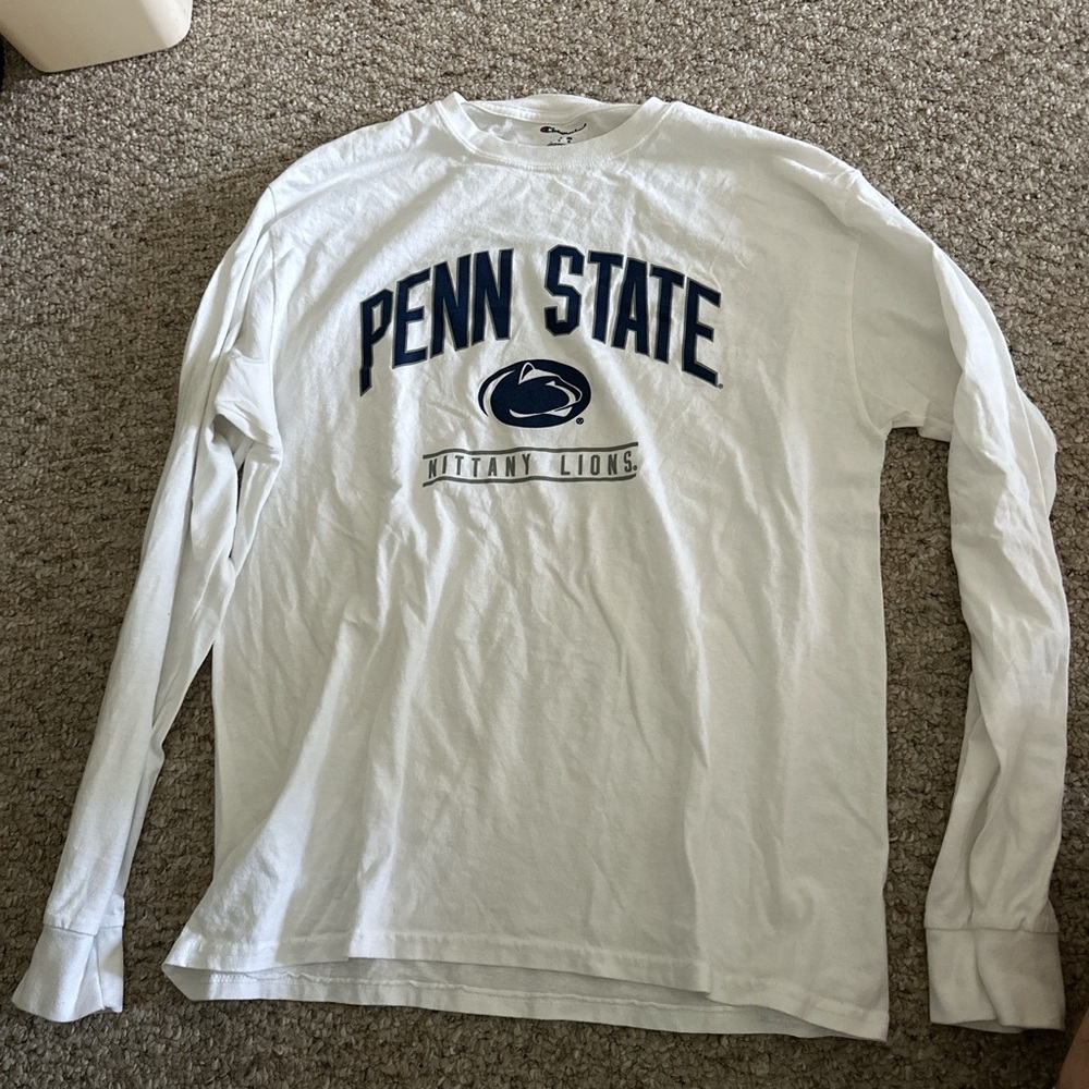White Penn State Long Sleeve Shirt